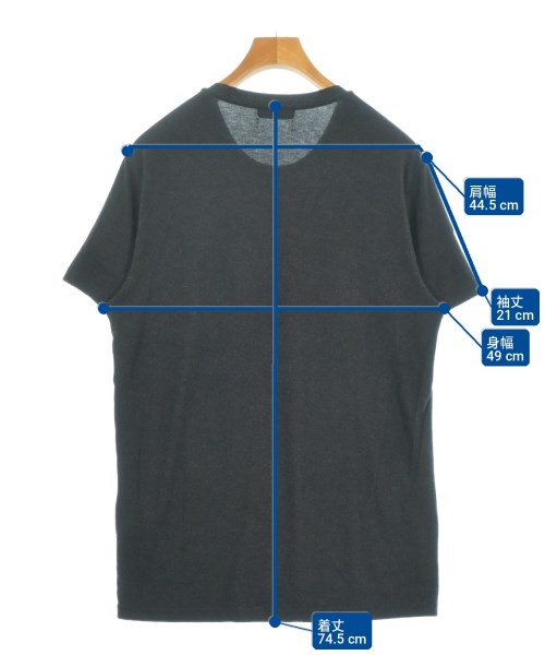 EMPORIO ARMANI（エンポリオアルマーニ）Tシャツ・カットソー 黒 サイズ:M メンズ/2200722161166