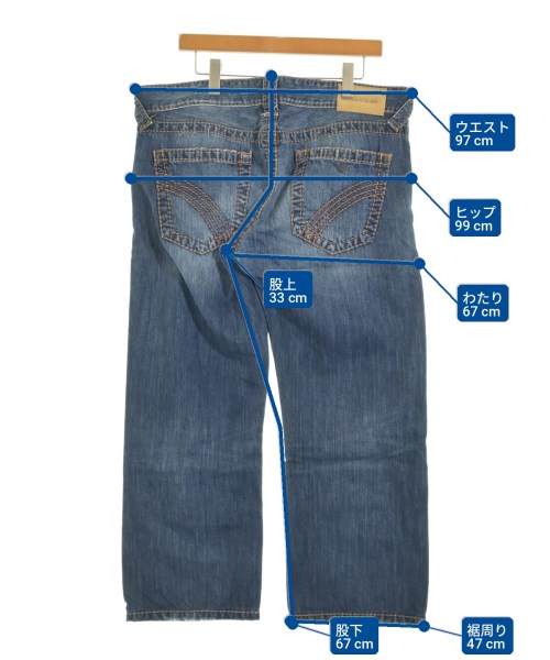 EMPORIO ARMANI（エンポリオアルマーニ）デニムパンツ 青 サイズ:38(XXL位) メンズ/2200724026067