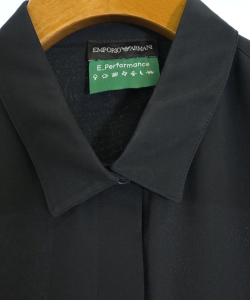 EMPORIO ARMANI（エンポリオアルマーニ）カジュアルシャツ 黒 サイズ:02(M位) レディース/2200724085101
