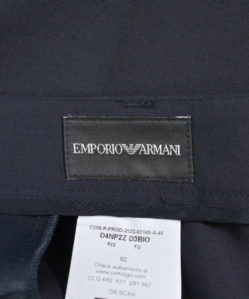 EMPORIO ARMANI（エンポリオアルマーニ）スラックス 黒 サイズ:46(XL位) レディース/2200724085248