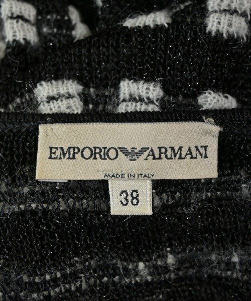 EMPORIO ARMANI（エンポリオアルマーニ）ニット・セーター 黒 サイズ:38(S位) レディース/2200718583194