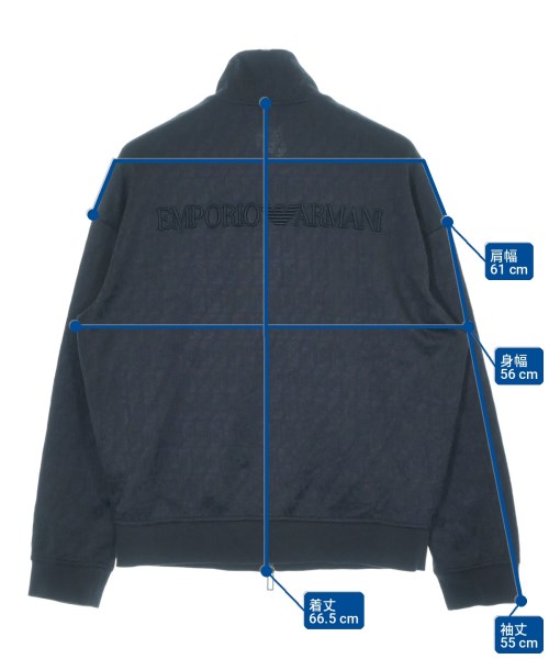 EMPORIO ARMANI（エンポリオアルマーニ）スウェット 紺 サイズ:M メンズ/2200720577037