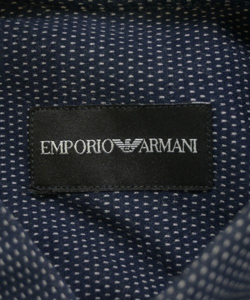 EMPORIO ARMANI（エンポリオアルマーニ）カジュアルシャツ 紺 サイズ:16(L位) メンズ/2200723496168