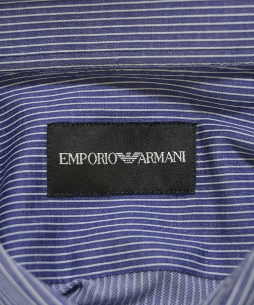EMPORIO ARMANI（エンポリオアルマーニ）カジュアルシャツ 紺 サイズ:40(L位) メンズ/2200723496182