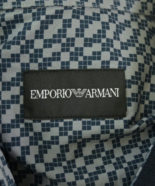 EMPORIO ARMANI（エンポリオアルマーニ）カジュアルシャツ 紺 サイズ:44(L位) メンズ/2200721350172