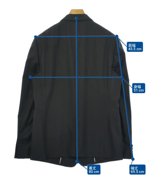 EMPORIO ARMANI（エンポリオアルマーニ）ビジネス 黒 サイズ:54/54(XXL位) メンズ/2200724796014