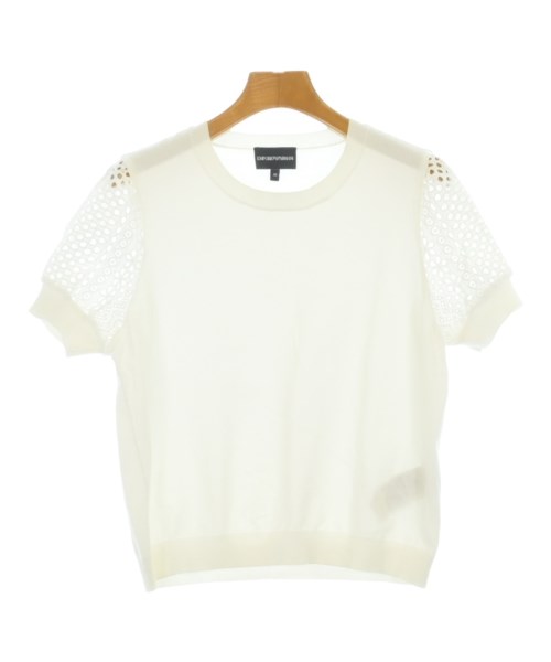 EMPORIO ARMANI（エンポリオアルマーニ）ニット・セーター 白 サイズ:40(M位) レディース/2200723773047