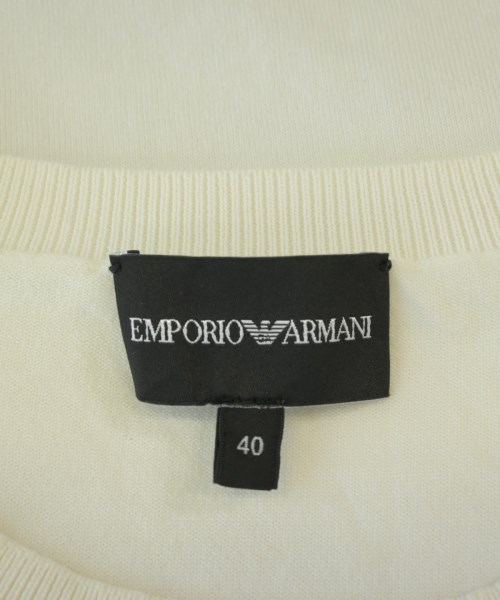 EMPORIO ARMANI（エンポリオアルマーニ）ニット・セーター 白 サイズ:40(M位) レディース/2200723773047