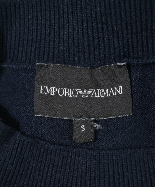 EMPORIO ARMANI（エンポリオアルマーニ）ニット・セーター 紺 サイズ:S レディース/2200678837276
