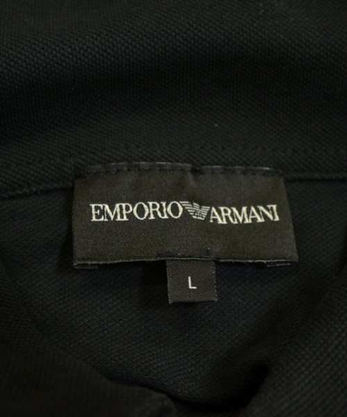 EMPORIO ARMANI（エンポリオアルマーニ）ポロシャツ 黒 サイズ:L メンズ/2200682386258