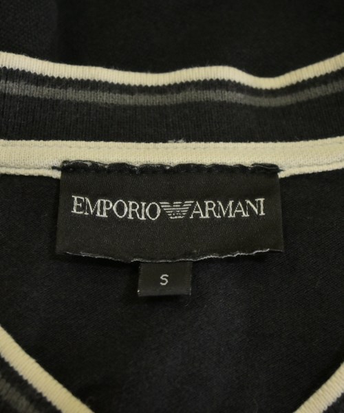 EMPORIO ARMANI（エンポリオアルマーニ）ポロシャツ 黒 サイズ:S メンズ/2200682386272