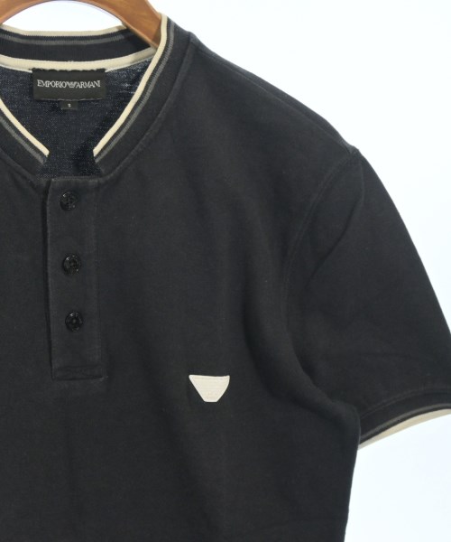 EMPORIO ARMANI（エンポリオアルマーニ）ポロシャツ 黒 サイズ:S メンズ/2200682386272