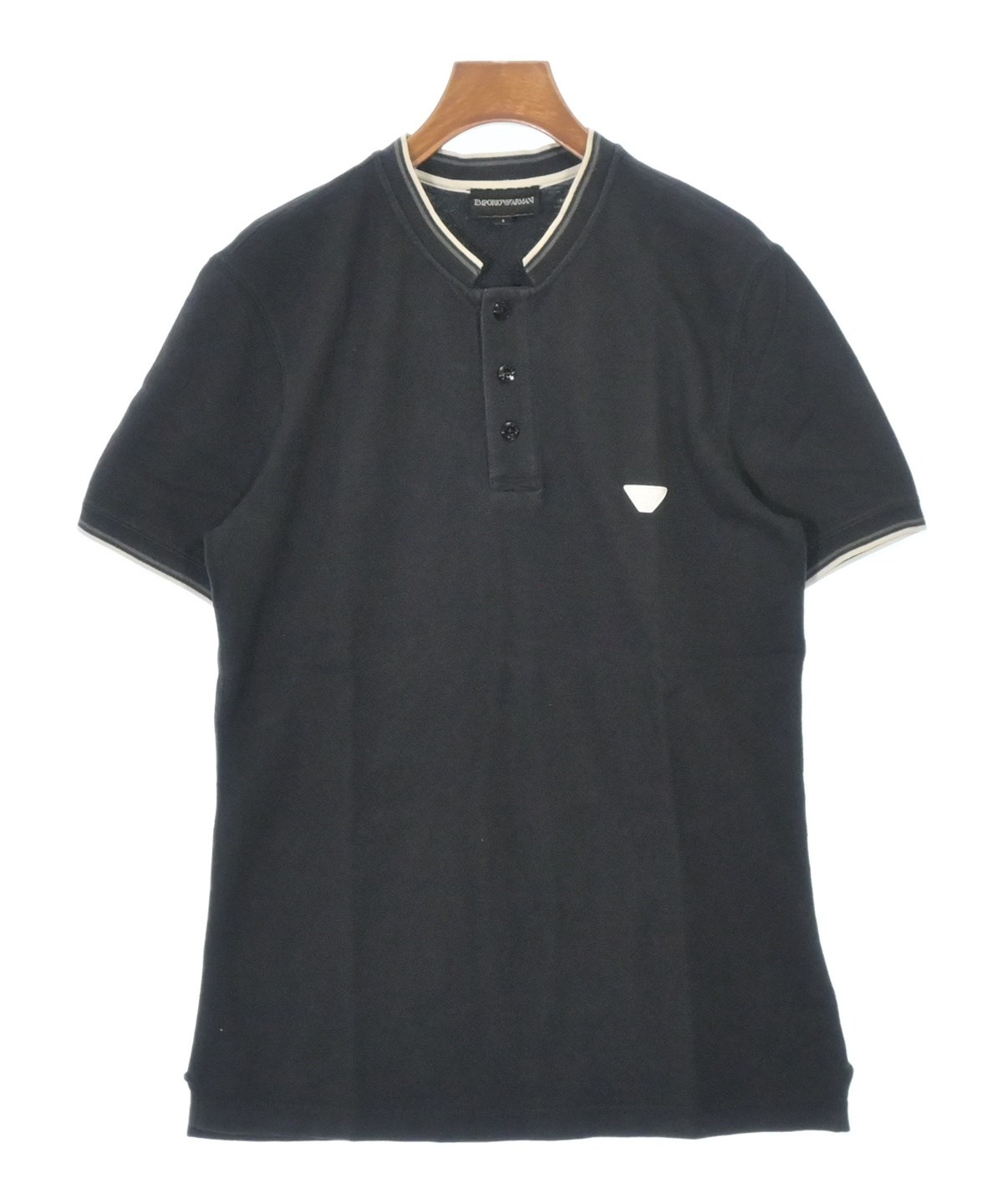 EMPORIO ARMANI（エンポリオアルマーニ）ポロシャツ 黒 サイズ:S