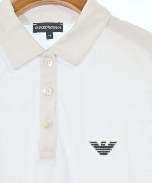EMPORIO ARMANI（エンポリオアルマーニ）ポロシャツ 白 サイズ:44(L位) レディース/2200683358032