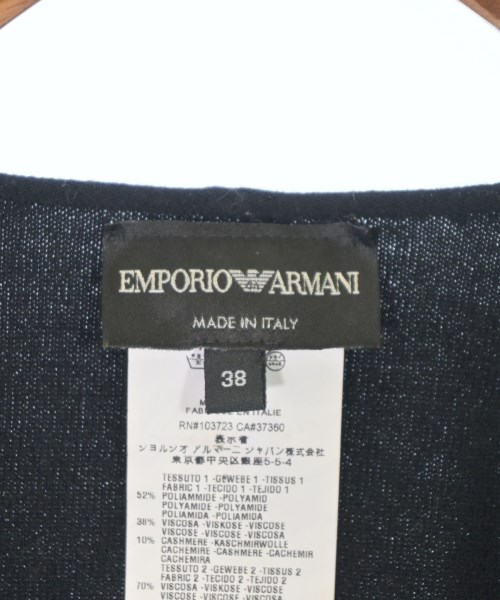 EMPORIO ARMANI（エンポリオアルマーニ）ニット・セーター 黒 サイズ:38(S位) レディース/2200683413144