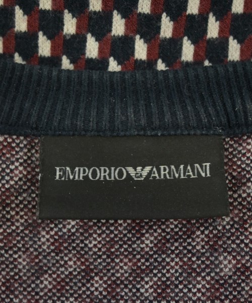 EMPORIO ARMANI（エンポリオアルマーニ）ニット・セーター 赤 サイズ:XL メンズ/2200683835182