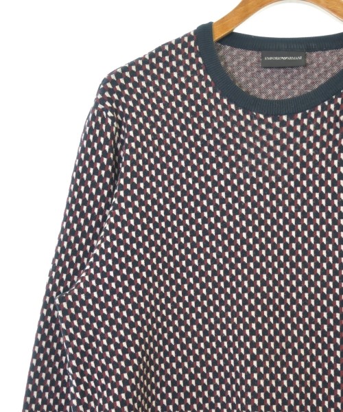EMPORIO ARMANI（エンポリオアルマーニ）ニット・セーター 赤 サイズ:XL メンズ/2200683835182