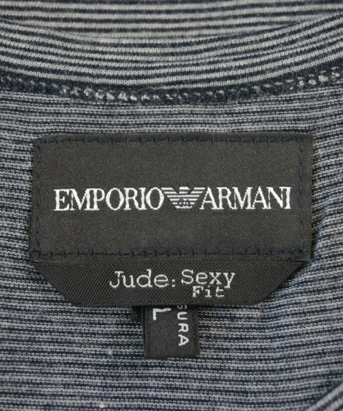 EMPORIO ARMANI（エンポリオアルマーニ）Tシャツ・カットソー 紺 サイズ:L メンズ/2200684134079