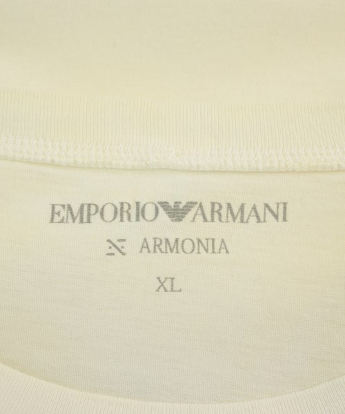 EMPORIO ARMANI（エンポリオアルマーニ）Tシャツ・カットソー 白 サイズ:XL メンズ/2200684134123