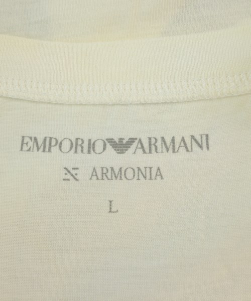 EMPORIO ARMANI（エンポリオアルマーニ）Tシャツ・カットソー 白 サイズ:L メンズ/2200684134161