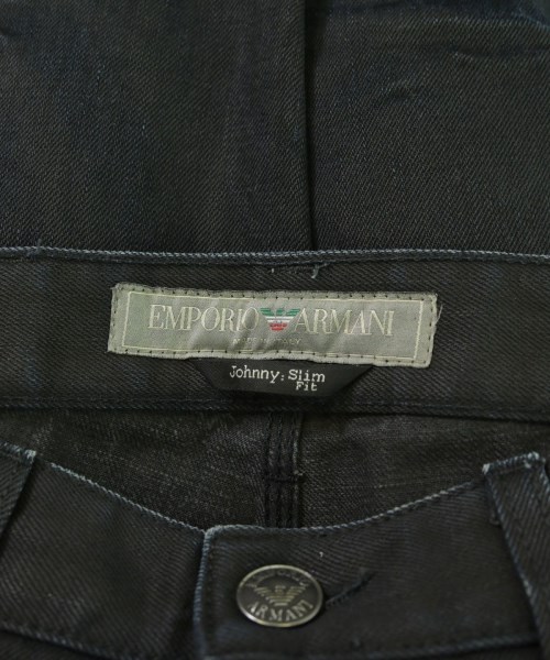EMPORIO ARMANI（エンポリオアルマーニ）デニムパンツ 黒 サイズ:31(M位) メンズ/2200684134192