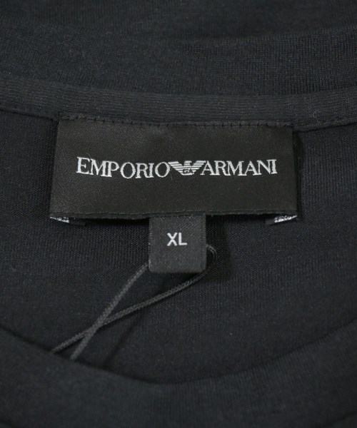 EMPORIO ARMANI（エンポリオアルマーニ）Tシャツ・カットソー 黒 サイズ:XL メンズ/2200686712046