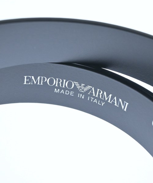 EMPORIO ARMANI（エンポリオアルマーニ）ベルト 黒 サイズ:100 メンズ/2200686712060