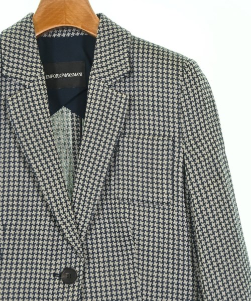 EMPORIO ARMANI（エンポリオアルマーニ）テーラードジャケット 紺 サイズ:38(S位) レディース/2200679775072