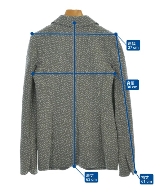 EMPORIO ARMANI（エンポリオアルマーニ）ジャケット グレー サイズ:38(S位) レディース/2200679775119