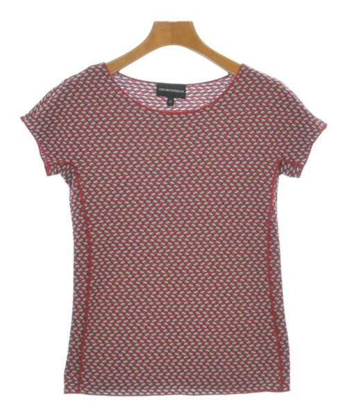 EMPORIO ARMANI(エンポリオアルマーニ)Tシャツ・カットソー 赤 サイズ:XS/2200679775188