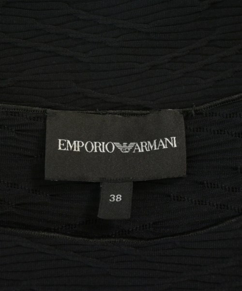 EMPORIO ARMANI（エンポリオアルマーニ）Tシャツ・カットソー 黒 サイズ:38(S位) レディース/2200679775201