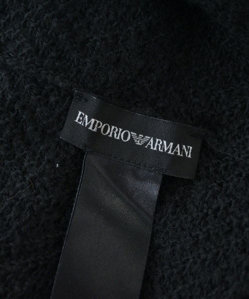 EMPORIO ARMANI（エンポリオアルマーニ）マフラー 黒 サイズ:- メンズ/2200688674106