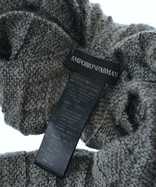EMPORIO ARMANI（エンポリオアルマーニ）マフラー グレー サイズ:- メンズ/2200688674144
