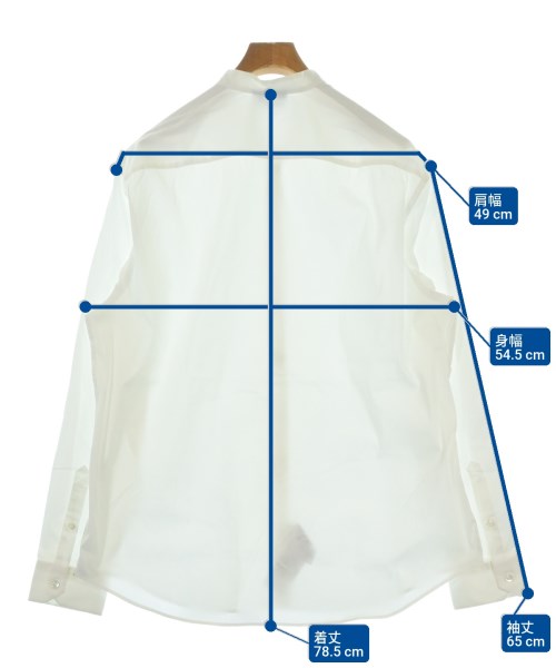 EMPORIO ARMANI（エンポリオアルマーニ）カジュアルシャツ 白 サイズ:XL メンズ/2200689645020
