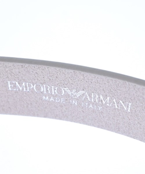 EMPORIO ARMANI（エンポリオアルマーニ）ベルト 白 サイズ:95 メンズ/2200689645051
