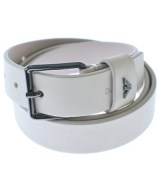 EMPORIO ARMANI（エンポリオアルマーニ）ベルト 白 サイズ:95 メンズ/2200689645051