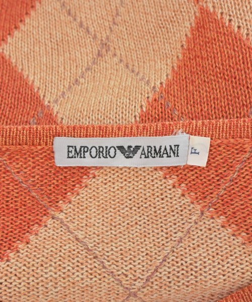 EMPORIO ARMANI（エンポリオアルマーニ）カーディガン オレンジ サイズ:F レディース/2200689667022
