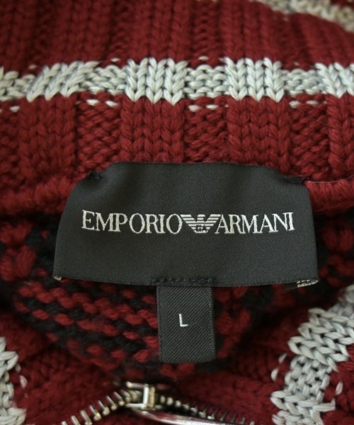 EMPORIO ARMANI（エンポリオアルマーニ）カーディガン 赤 サイズ:L メンズ/2200689636028