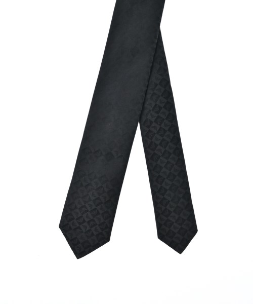 EMPORIO ARMANI（エンポリオアルマーニ）ネクタイ 黒 サイズ:- メンズ/2200690075038