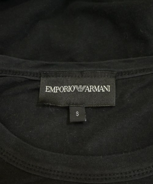 EMPORIO ARMANI（エンポリオアルマーニ）Tシャツ・カットソー 黒 サイズ:S メンズ/2200684039060