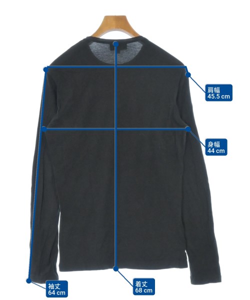 EMPORIO ARMANI（エンポリオアルマーニ）Tシャツ・カットソー 黒 サイズ:S メンズ/2200684039060