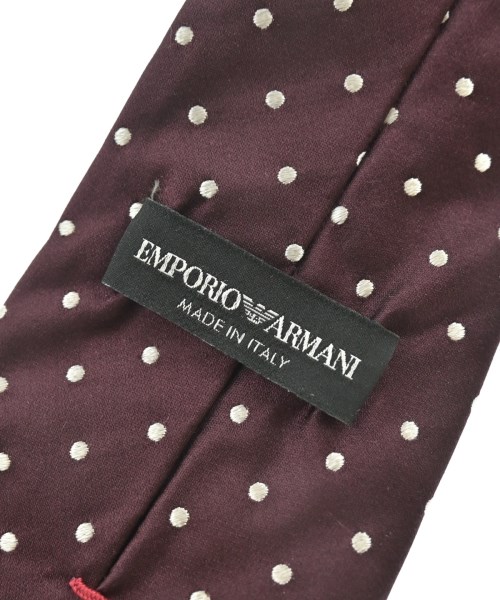 EMPORIO ARMANI（エンポリオアルマーニ）ネクタイ 赤 サイズ:- メンズ/2200690927313