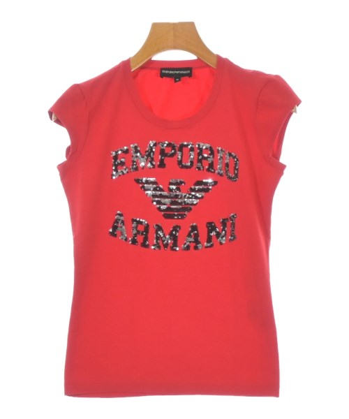 EMPORIO ARMANI(エンポリオアルマーニ)Tシャツ・カットソー 赤 サイズ:38(S位)/2200691226057