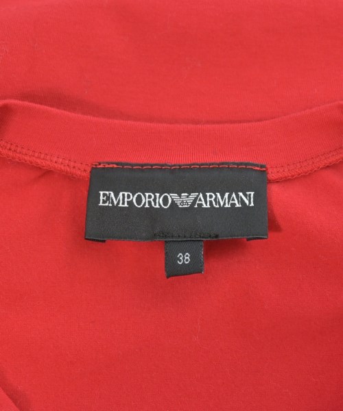 EMPORIO ARMANI（エンポリオアルマーニ）Tシャツ・カットソー 赤 サイズ:38(S位) レディース/2200691226057