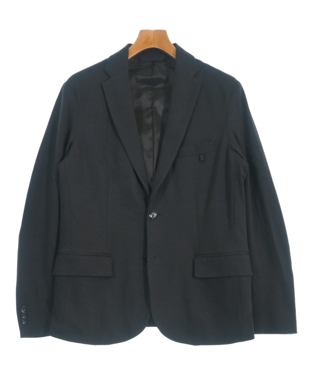 EMPORIO ARMANI テーラードジャケット ブラック 46 春夏 EMPORIO ARMANI（エンポリオアルマーニ）テーラードジャケット 黒