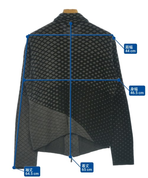 EMPORIO ARMANI（エンポリオアルマーニ）ニット・セーター グレー サイズ:44(S位) メンズ/2200692847022