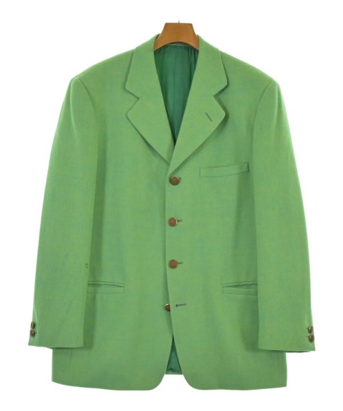 GIANNI VERSACE(ジャンニヴェルサーチ)テーラードジャケット 緑 サイズ:50(XL位)/2200643949010