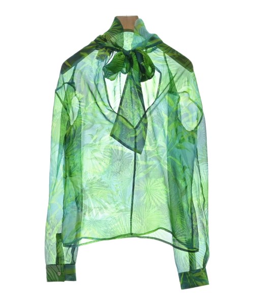 GIANNI VERSACE（ジャンニヴェルサーチ）カジュアルシャツ 緑 サイズ:38(S位) レディース/2200622599014