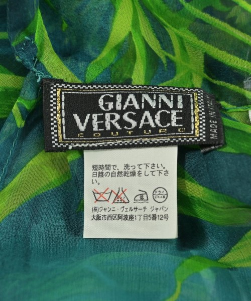 GIANNI VERSACE（ジャンニヴェルサーチ）カジュアルシャツ 緑 サイズ:38(S位) レディース/2200622599014