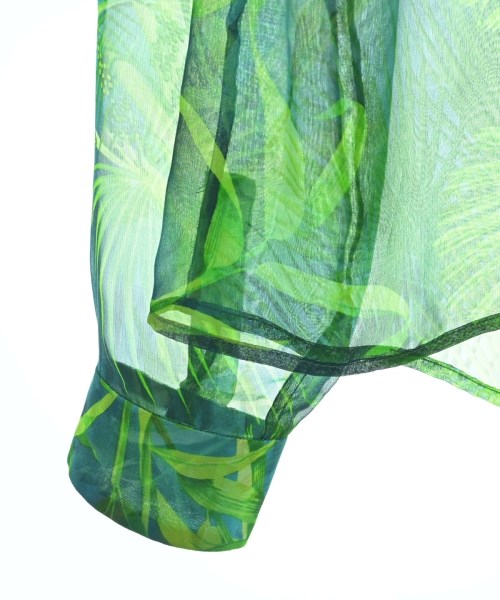 GIANNI VERSACE（ジャンニヴェルサーチ）カジュアルシャツ 緑 サイズ:38(S位) レディース/2200622599014